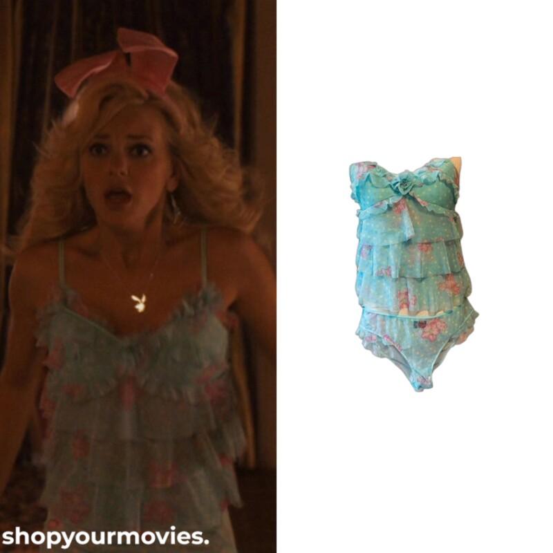 The House Bunny: Shelley’s Blue Ruffle Lingerie Set