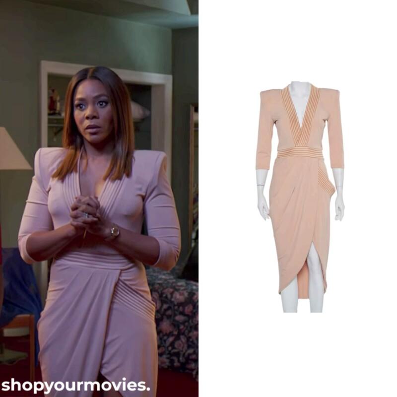 Girls Trip: Ryan’s Plunge Neck Dress
