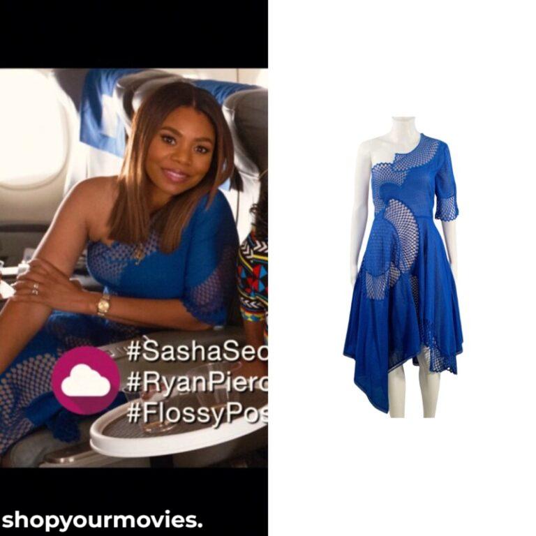 Girls Trip: Ryan’s Blue One Shoulder Dress
