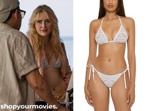 The Devil’s Mouth: Sara’s White Crochet String Bikini