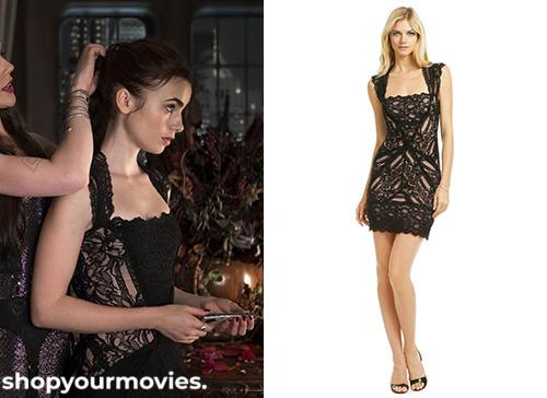 The Mortal Instruments: City of Bones: Clary’s Black Lace Dress
