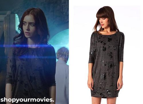 The Mortal Instruments: City of Bones: Clary’s Distressed Mini Dress