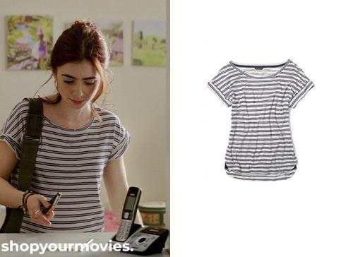 The Mortal Instruments: City of Bones: Clary’s Striped Tee