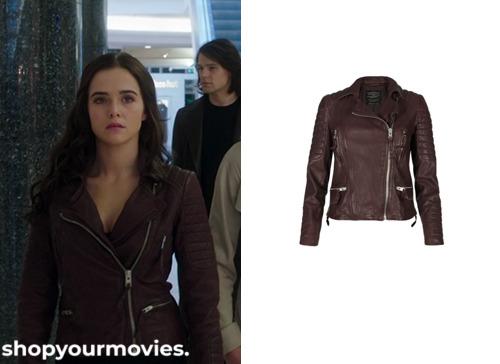 Vampire Academy: Rose’s Burgundy Biker Jacket
