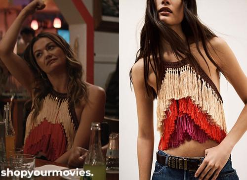 Voicemails for Isabelle: Breeda’s Fringed Boho Top
