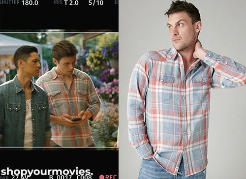 Voicemails for Isabelle: Wes’s Plaid Button Up Shirt