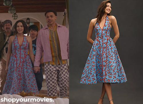 Gail Daughtry and the Celebrity Sex Pass: Gail’s Floral Halter Dress
