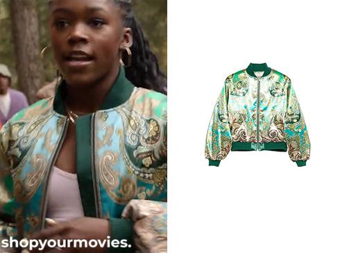 Camp Rock 3: Girl’s Green Bomber Jacket