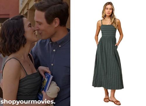 Gail Daughtry and the Celebrity Sex Pass: Gail’s Striped Green Dress