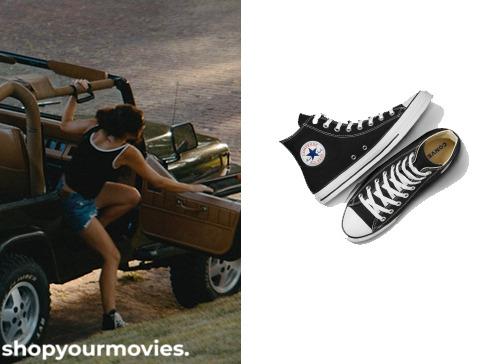 Snack Shack: Brooke’s Black High Top Sneakers
