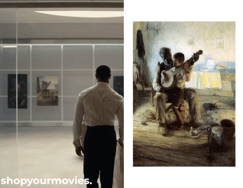 The Thomas Crown Affair (2027): Black Man and Boy Painting