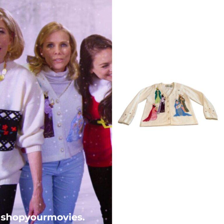 A Bad Moms Christmas: Sandy’s Cardigan