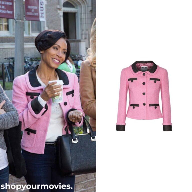 Bad Moms: Stacy’s Pink Button Jacket