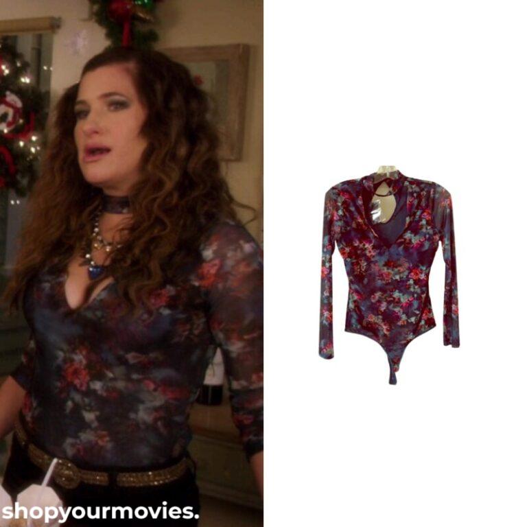 A Bad Moms Christmas: Carla’s Floral Bodysuit