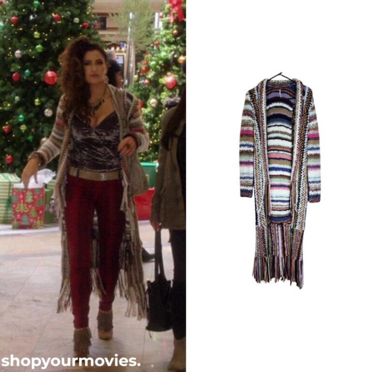 A Bad Moms Christmas: Carla’s Multi Color Maxi Cardigan