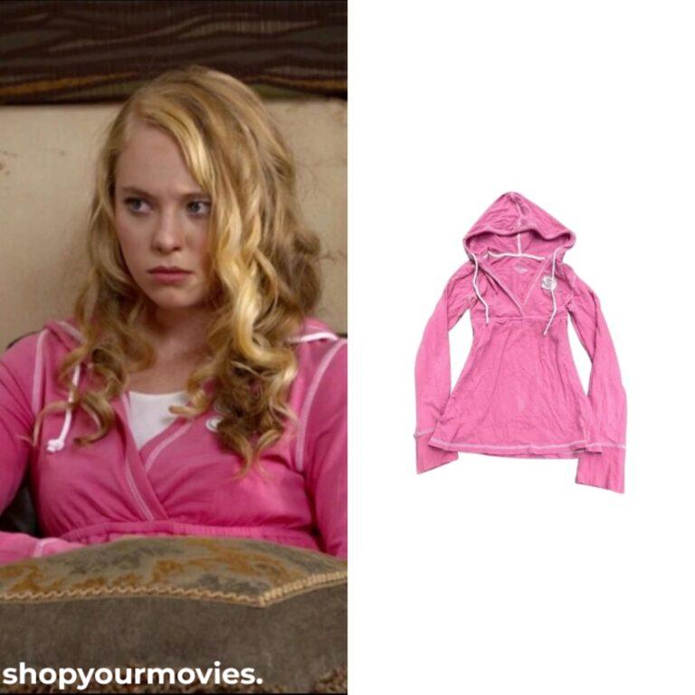 You’re So Cupid: Emma’s Pink Hoodie Wrap Top