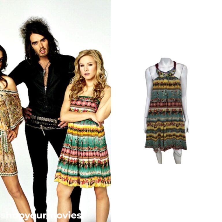 Forgetting Sarah Marshall: Sarah’s Multi Pattern Dress
