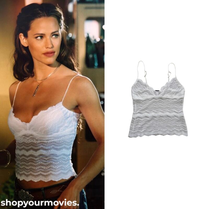 Daredevil: Elektria’s White Camisole Top