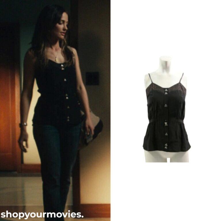 The Roommate: Sara’s Black Camisole Tank