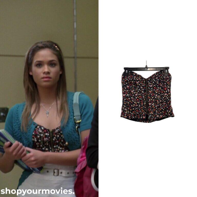 Mean Girls 2: Hope’s Floral Strapless Top