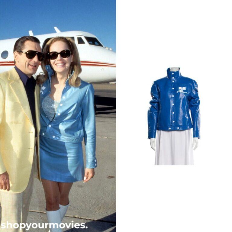 Casino: Ginger’s Blue Moto Jacket