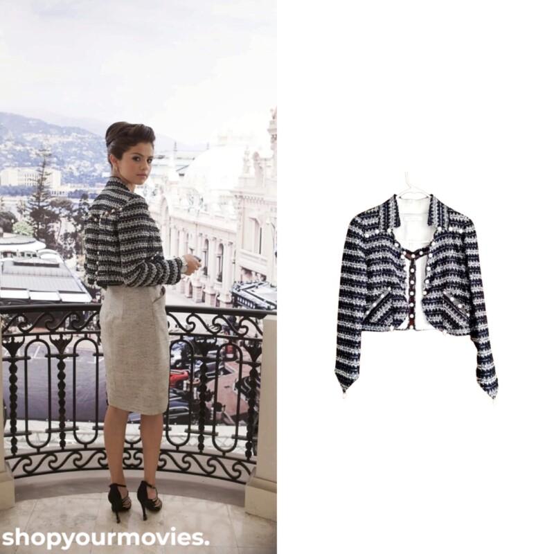 Monte Carlo: Cordelia’s Tweed Pearl Jacket