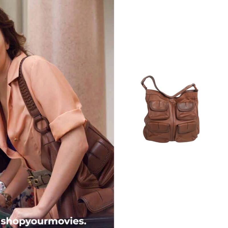 Monte Carlo: Meg’s Brown Handbag