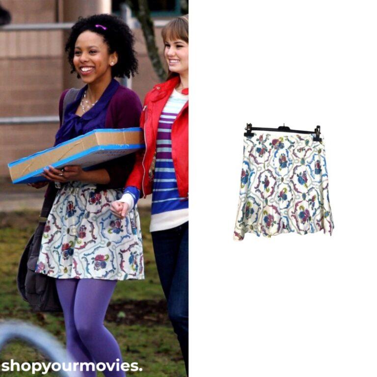 16 Wishes: Krista’s Floral Pattern Skirt