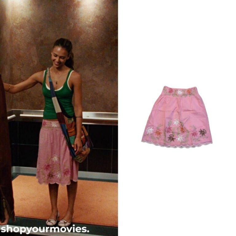 Good Luck Chuck: Cam’s Floral Pink Skirt
