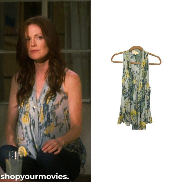 Crazy, Stupid, Love: Emily’s Flowy Printed Blouse