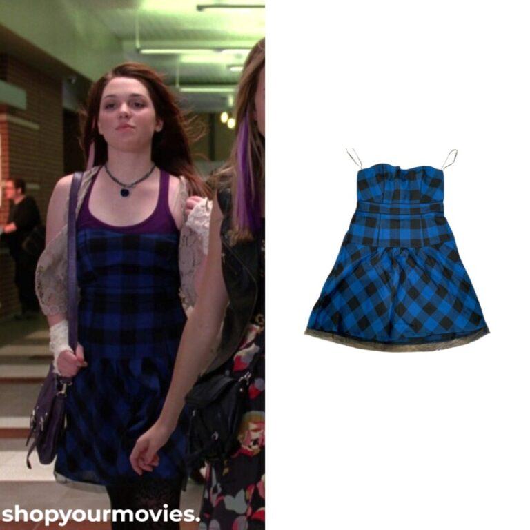 Mean Girls 2: Abby’s Plaid Strapless Dress