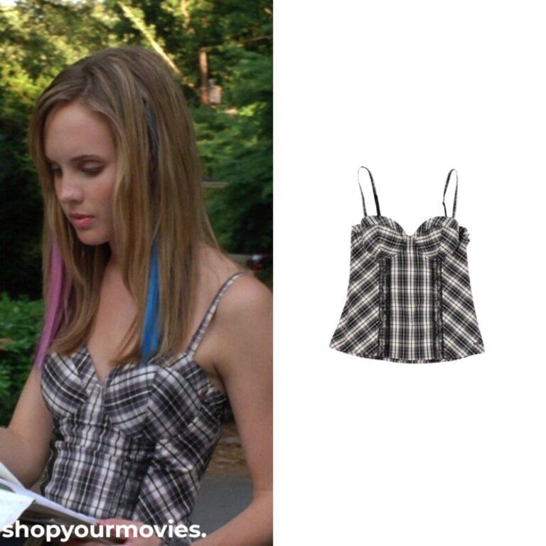 Mean Girls 2: Jo’s Plaid Bustier Top