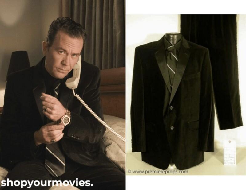 Last Holiday: Matthew’s Black Velvet Suit