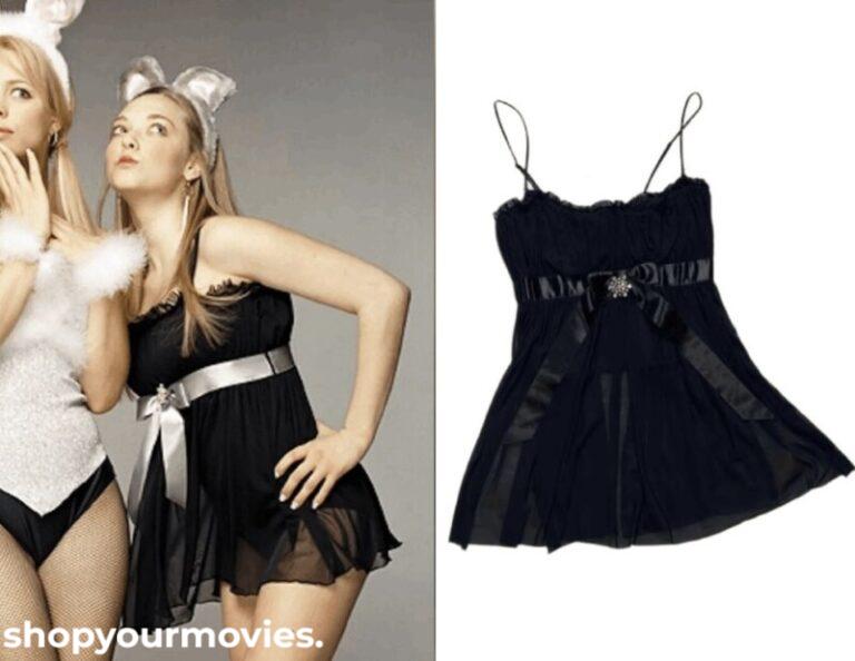 Mean Girls: Karen’s Black Corset Mini Dress