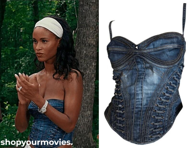 Welcome Home Roscoe Jenkins: Bianca’s Denim Corset