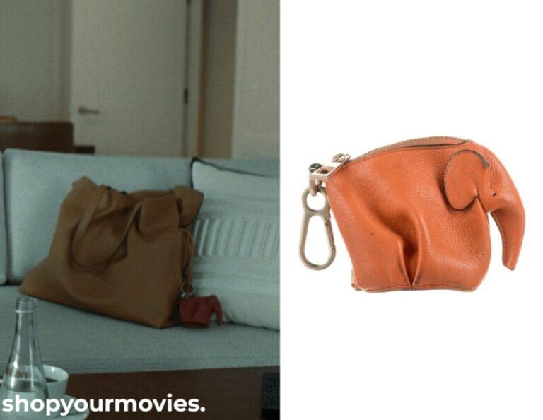 Challengers: Tashi’s Leather Elephant Keychain