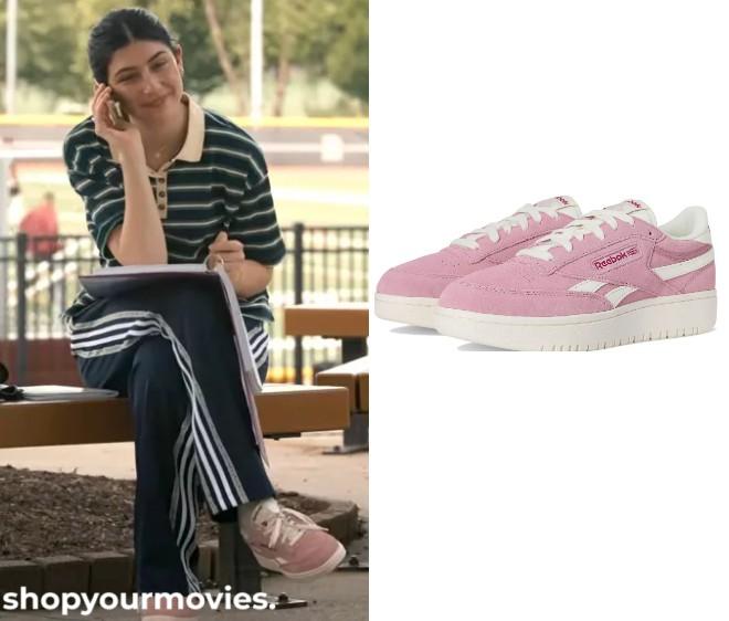 Dont Say Good Luck: Sophie’s Pink/White Sneakers
