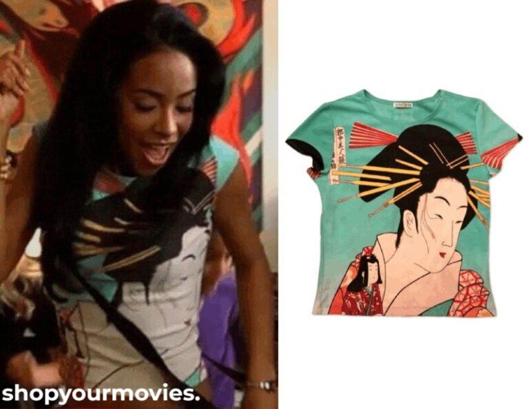 Romeo Must Die: Trish’s Japanese Woman T-Shirt