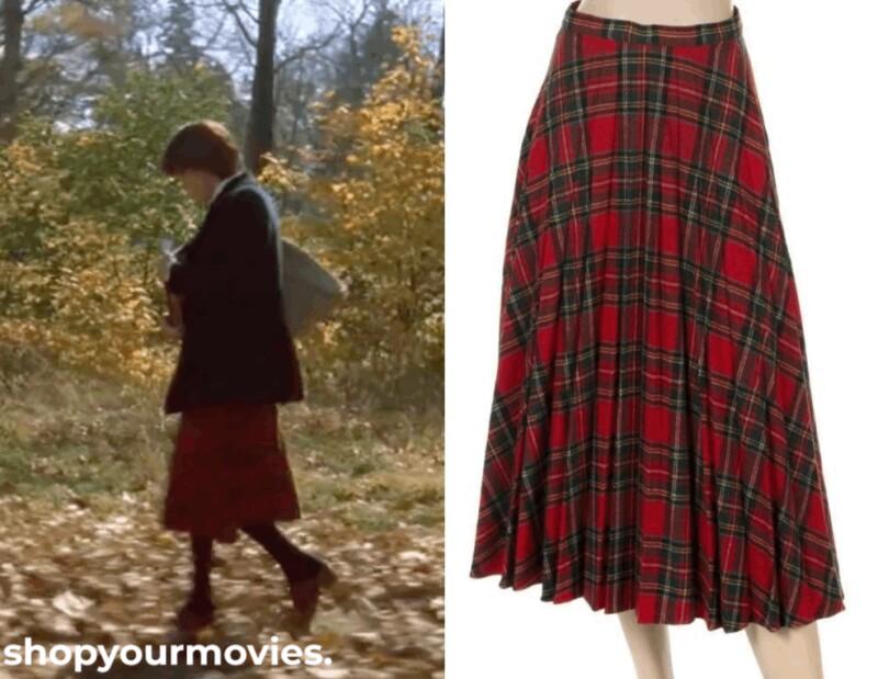 Ordinary People: Jeannine’s Red Plaid Skirt