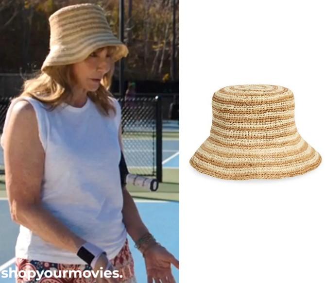 The Dink: Candace’s Striped Woven Bucket Hat