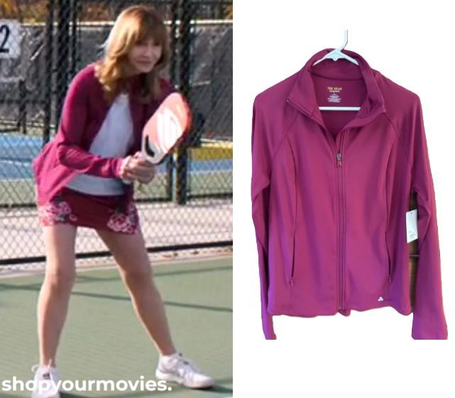 The Dink: Candace’s Pink Zip Jacket