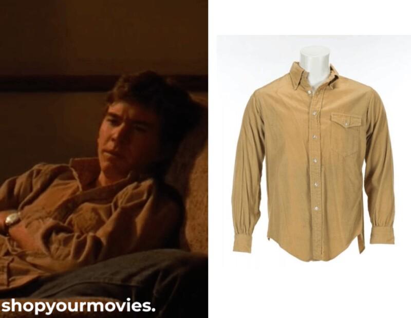 Ordinary People: Conrad’s Tan Corduroy Shirt