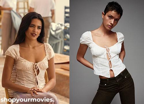 The Last Sunrise: Ry’s White Top with Ties