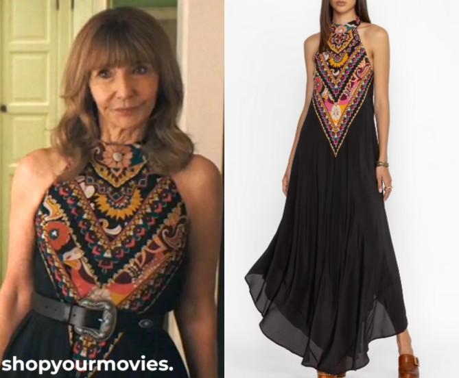 The Dink: Candace’s Printed Floral Halter Dress