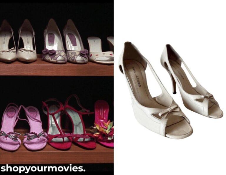 13 Going on 30: Jenna’s White Heels with Bows
