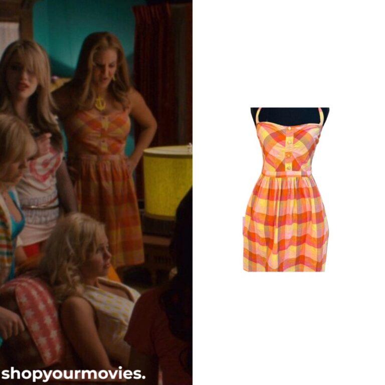 The House Bunny: Carrie’s Orange Plaid Dress