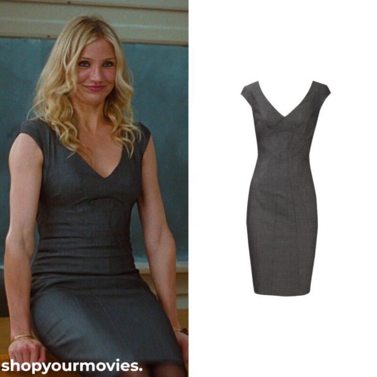 Bad Teacher: Elizabeth’s Grey Dress