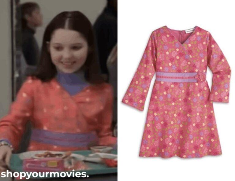 An American Girl – Chrissa Stands Strong: Chrissa’s Pink Floral Print Dress