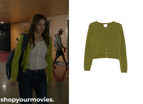 The Love Hypothesis: Olive’s Green Cardigan
