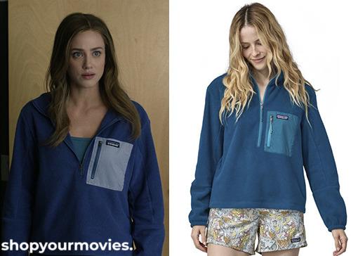 The Love Hypothesis: Olive’s Blue Fleece Jacket